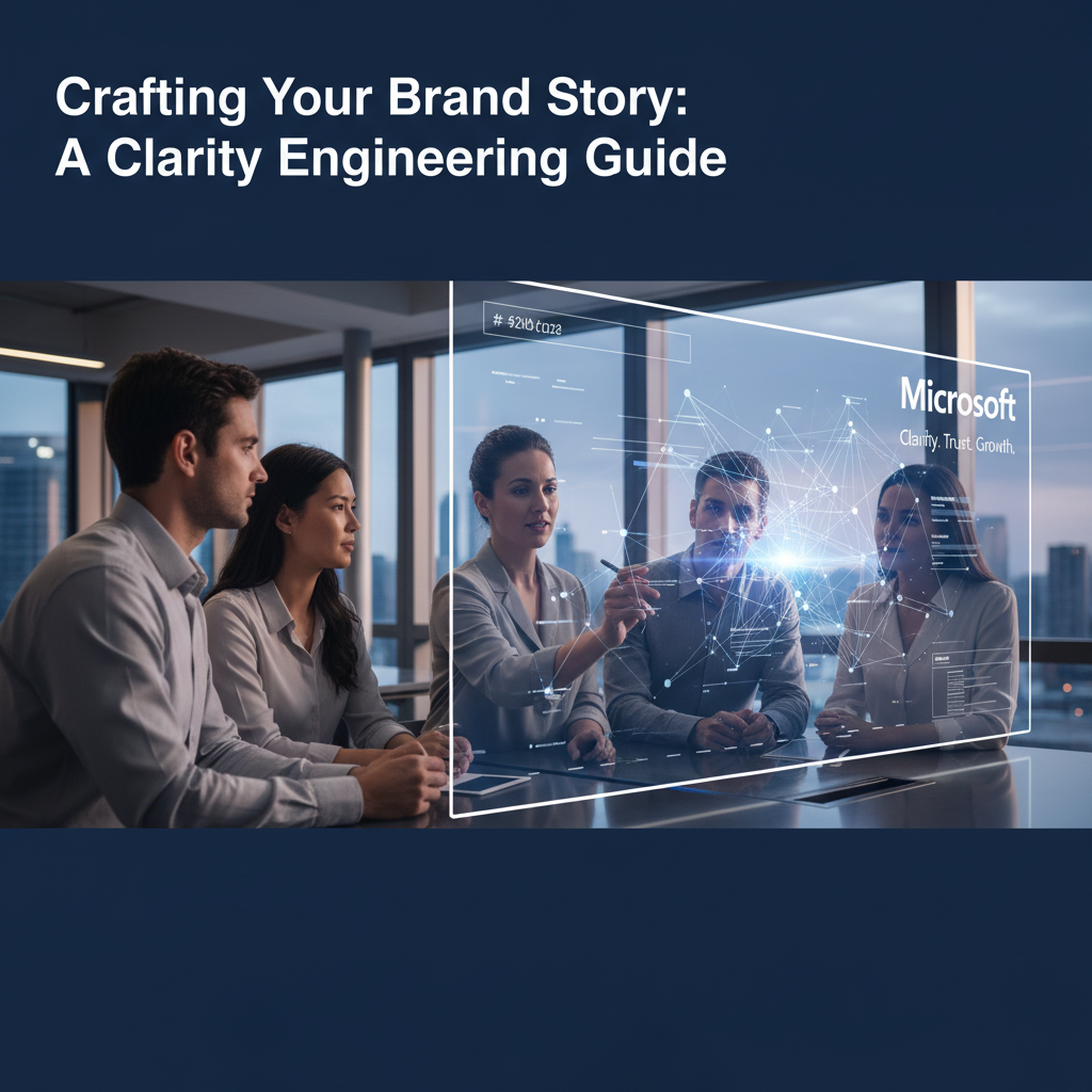 Crafting Your Brand Story: A Clarity Engineering Guide