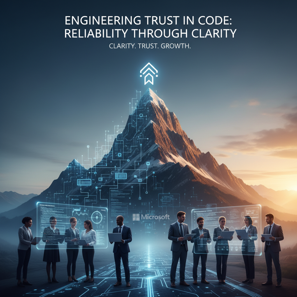 Engineering Trust in Code: Reliability through Clarity.
